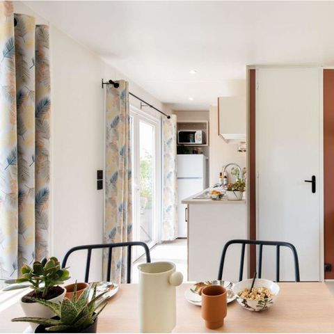 Stacaravan 6 personen -  31m² Premium ruimte