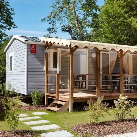 Stacaravan 4 personen - Loggia Premium, 29m² - Airconditioning