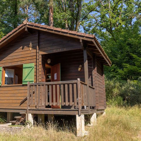 Chalet 4 personen - Chalet Mini - 1 slaapkamer (geen badkamer)