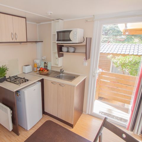 Stacaravan 4 personen - 2 slaapkamers - 4 personen