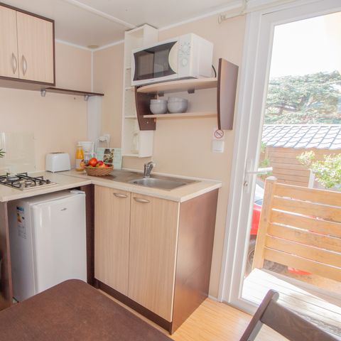 Stacaravan 5 personen - 2 slaapkamers - 5 personen