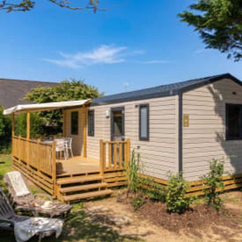 Stacaravan 6 personen - Vakantiehuis Normandië 6p 3ch ***