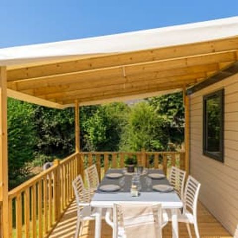 Stacaravan 6 personen - Vakantiehuis Normandië 6p 3ch ***