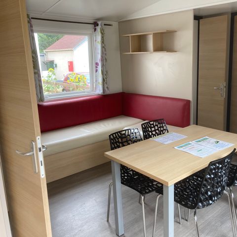 Stacaravan 2 personen - 09-Mh Grand Confort 6 pers met groot terras - prijs voor 2 personen