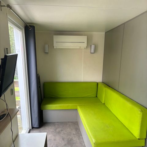 Bungalow 2 personen - 15-Bungalow Grand Marais 32m2 (2bed - 2/6pers.) + Jaccuzzi + Opgemaakte bedden + handdoek + drankkit - prijs voor 2 personen