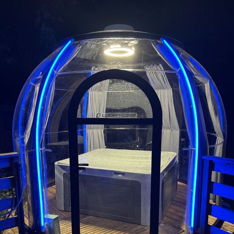 Bungalow 2 personen - 15-Bungalow Grand Marais 32m2 (2bed - 2/6pers.) + Jaccuzzi + Opgemaakte bedden + handdoek + drankkit - prijs voor 2 personen