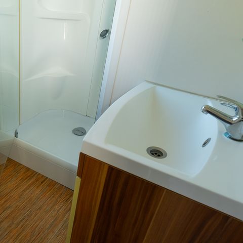Stacaravan 2 personen - Comfort - 16 m² - 1 slaapkamer - Zeezicht