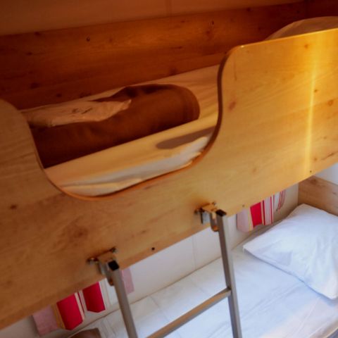 UNIEKE ACCOMMODATIE 4 personen - Roulotte - 20 m² - 2 slaapkamers zeezicht