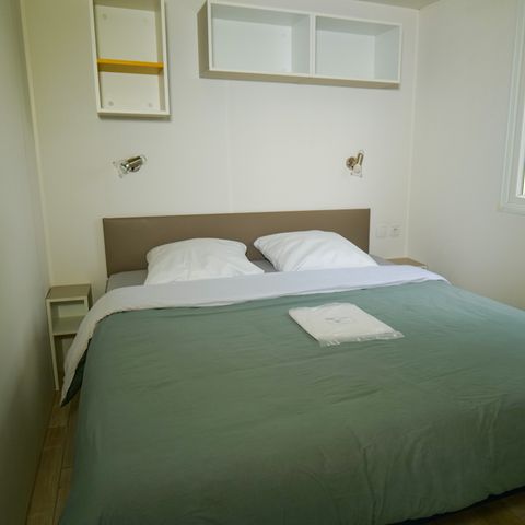 Stacaravan 4 personen - Comfort stacaravan - 25 m² - 2 slaapkamers zeezicht