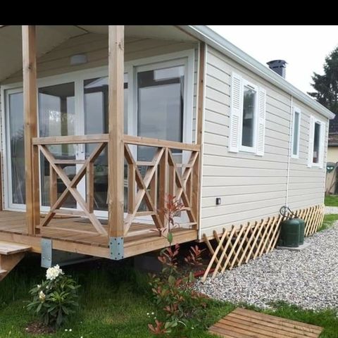 Stacaravan 4 personen -  Confort Logia Bay - 25m² - 2 kamers -
