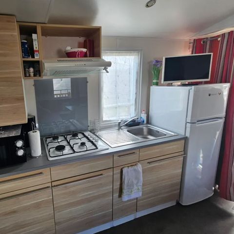 Stacaravan 4 personen - 2 slaapkamers - TV