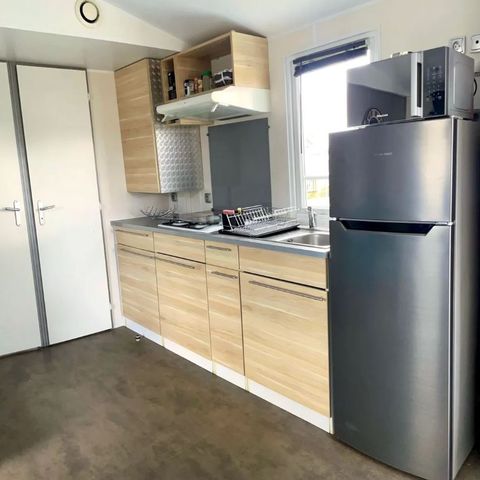 Stacaravan 4 personen - 2 slaapkamers - TV