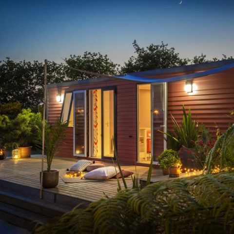 Stacaravan 6 personen - Residentie "PREMIUM" - 6 slaapplaatsen