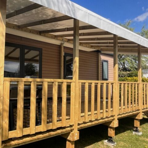 Stacaravan 4 personen - Confort+