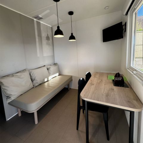 Stacaravan 2 personen - Comfort stacaravan 1 bed 2 pers