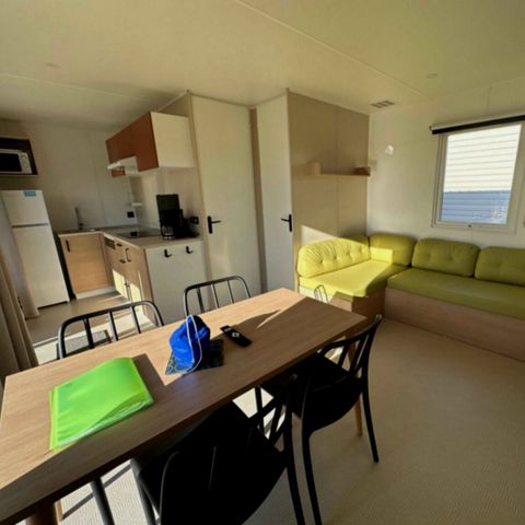 Stacaravan 4 personen - Comfort stacaravan 2 slaapkamers 4 pers