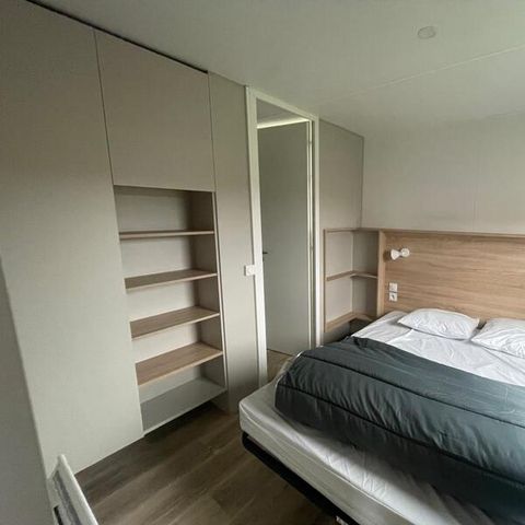 Stacaravan 4 personen - Premium 2 slaapkamers 2 badkamers 4 pers