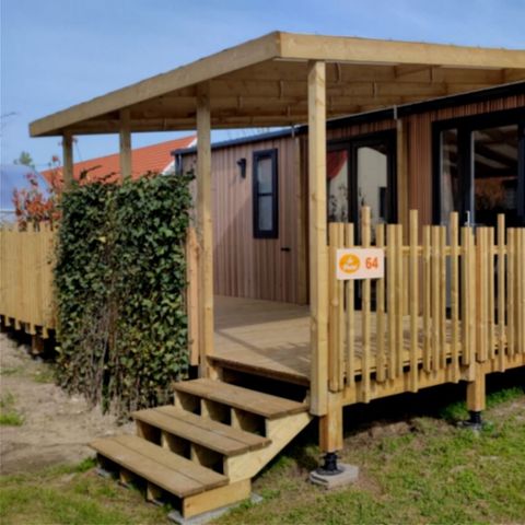 Stacaravan 6 personen - Confort Plus 3 slaapkamers 2 badkamers