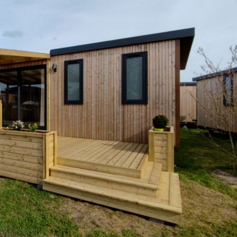 Stacaravan 6 personen - Premium 3 slaapkamers