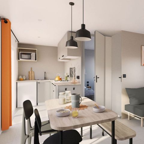 Stacaravan 4 personen - Comfort plus