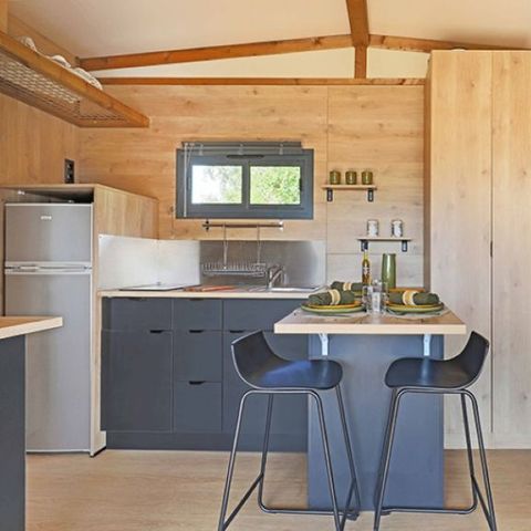 Caravan 4 personen - Paradijs KARAVAN - Natuurzwembad