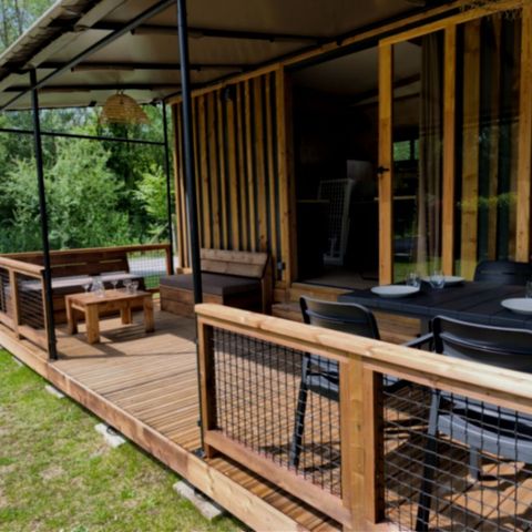 Caravan 4 personen - Paradijs KARAVAN - Natuurzwembad