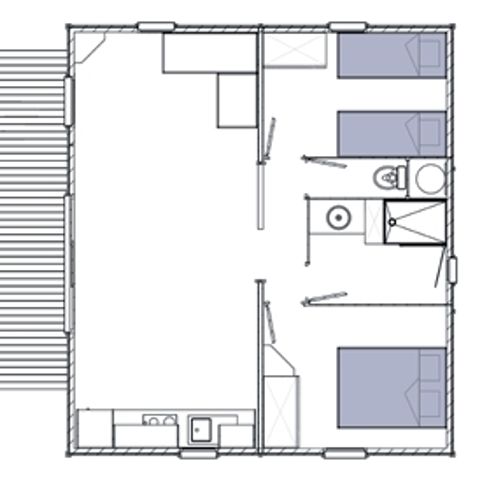Chalet 5 personen - OCKLAND
