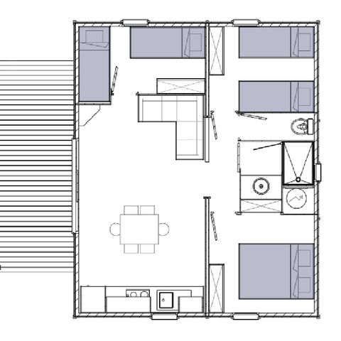 Chalet 5 personen - CHARLAY