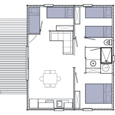 Chalet 6 personen - OCKLAND