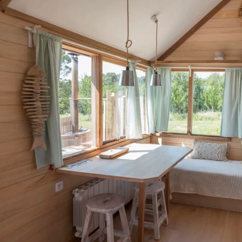 Chalet 4 personen - SPA hut aan het water