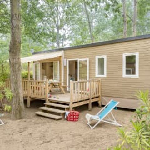 Stacaravan 7 personen - Cottage 6/7p 3ch met airconditioning ***