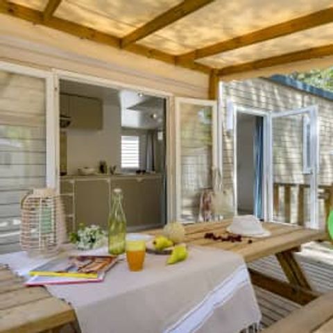Stacaravan 5 personen - Cottage 4/5p 2ch met airconditioning ***