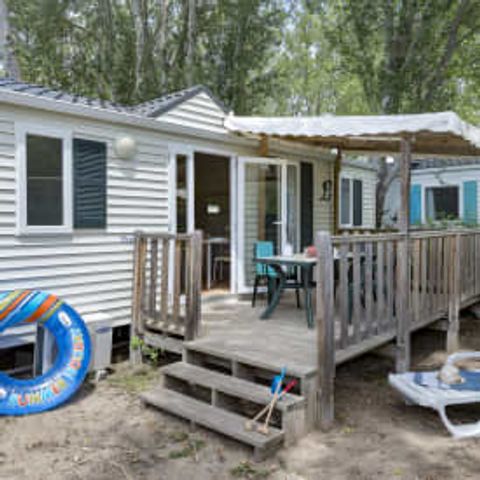 Stacaravan 5 personen - Cottage 4/5p 2ch airco ** (in het Frans)