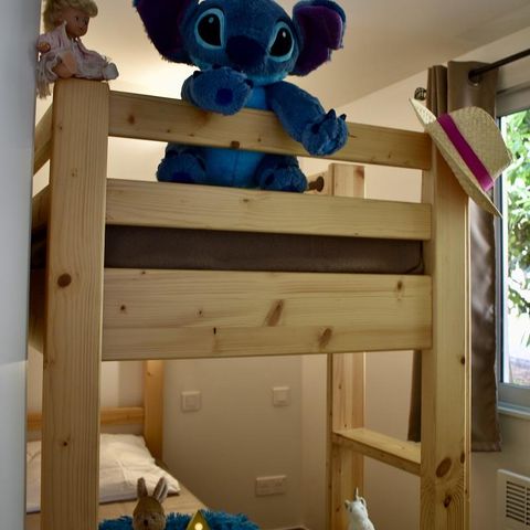 Appartement 4 personen - Flat Eucalyptus 30 m² - 3 kamers - 2 slaapkamers - Airconditioning en TV