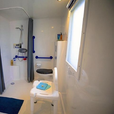Stacaravan 4 personen - Stacaravan Espace Sérénité PMR - Jacuzzi