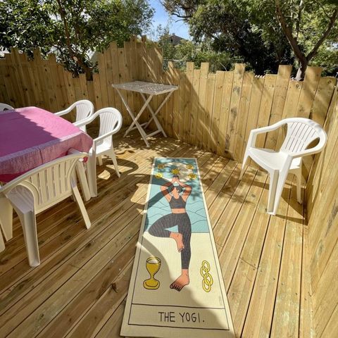 Appartement 4 personen - Glycines 36 m² - 3 kamers - Airconditioning + TV