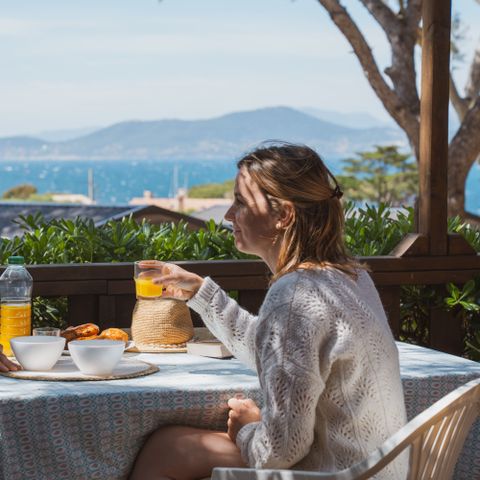 Appartement 4 personen - Duplex Jasmin Sérénité 30 m² - 3 Kamers - 1 Slaapkamer - Airconditioning