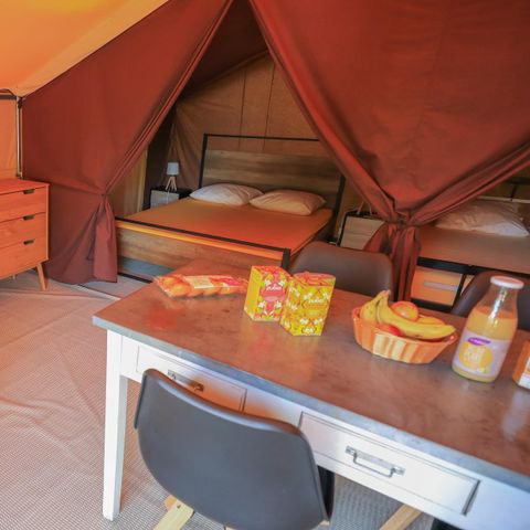 Safaritent 4 personen - Lodgetent - zonder sanitair