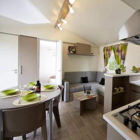 Stacaravan 6 personen - 33 m²