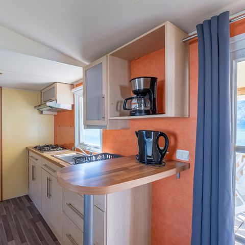 Stacaravan 4 personen - Klassiek 2 slaapkamers 4 personen