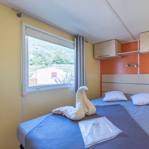 Stacaravan 4 personen - Klassiek 2 slaapkamers 4 personen