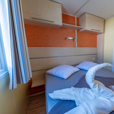 Stacaravan 4 personen - Klassiek 2 slaapkamers 4 personen