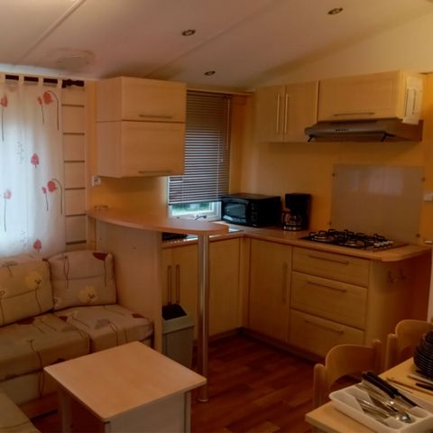 Stacaravan 4 personen - Comfort 2 slaapkamers