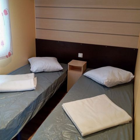 Stacaravan 4 personen - Comfort 2 slaapkamers