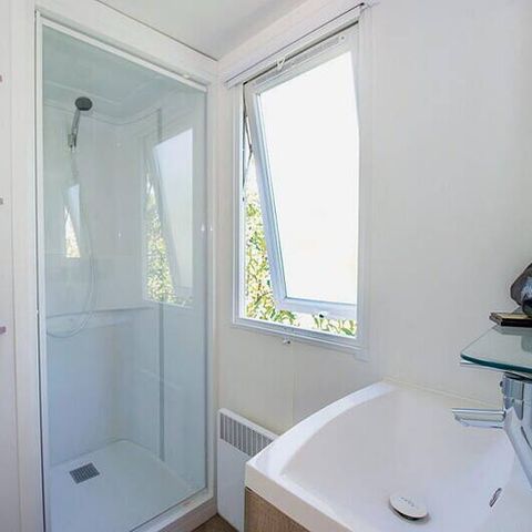Stacaravan 4 personen - Mobile-home | Comfort | 2 Slaapkamers | 4 Pers. | Single terras | Air-con.