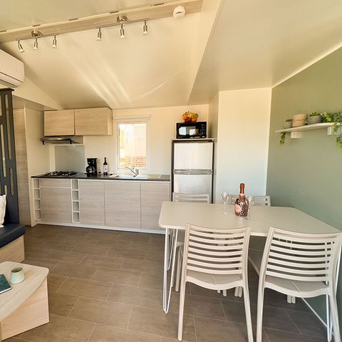 Stacaravan 6 personen - CASITA FRESA - 36m² - 2 kamers