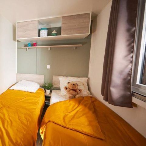 Stacaravan 6 personen - CASITA TOMILLO - 32m²- 3 kamers