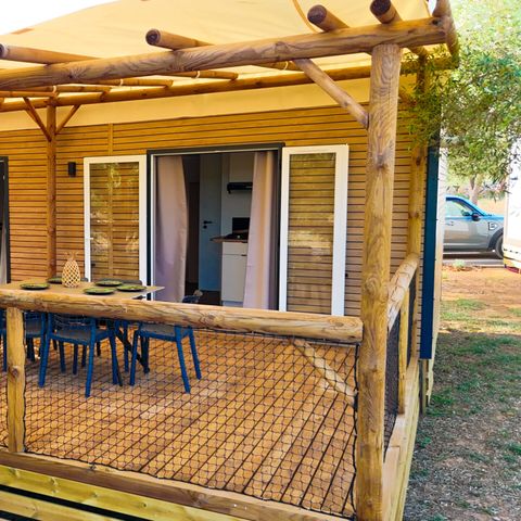 Stacaravan 6 personen - CASITA OLIVA VIP - 36m²- 2 kamers