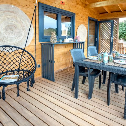 Stacaravan 6 personen - TROPICAL SOL - 36m²- 2 kamers