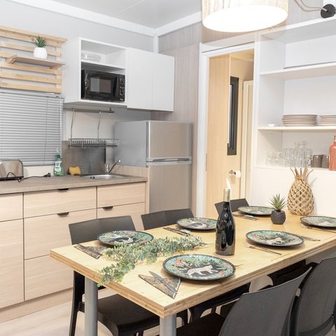Stacaravan 6 personen - TROPICAL COLUMBIA - 36m²- 2 kamers